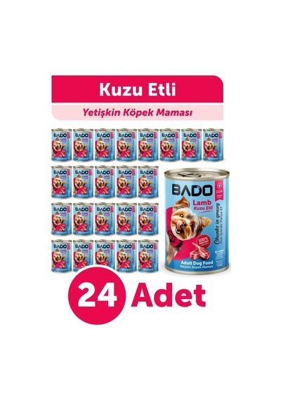 Yetişkin Yaş Köpek Maması Kuzu Etli 400gr 24'lü