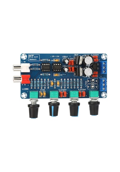 XH-M164 NE5532 4 Kanallı Amplifikatör Ekolayzer Modülü