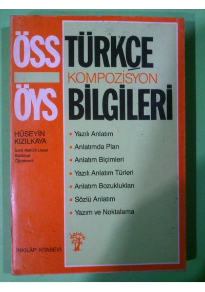 Öss-Öys Türkçe Kompozisyon Bilğileri 2000 Yılı Öncesi Basım