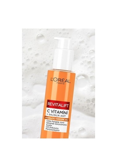 L'oreal Paris Revitalift Clinical C Vitamini Ve Salisilik Asit İçeren, Aydınlatıcı Ve Gözenek Karşıtı Köpük Temizleyici