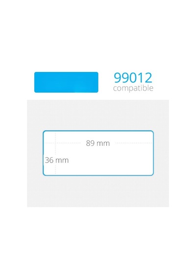 Dymo 89x36 Muadil Adres Etiketi Orta 520 Adet - 99012- Lw-450 1