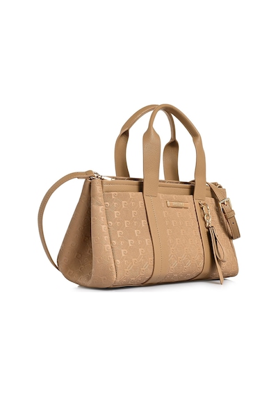 Pierre Cardin 05pc26y103781-p Ayarlanabilir Askılı Suni Deri Kadın Omuz Çantası Camel