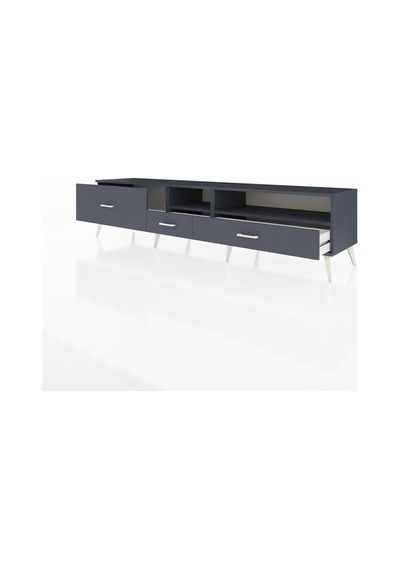 Hyperion Tv Ünitesi 2 Raflı 3 Çekmeceli 220x44x51 Antrasit-antrasit Antrasıt/antrasıt - Antrasıt Hyperion Tv Ünitesi 2 Raflı 3 Çekmeceli 220x44x51 Antrasit-antrasit Antrasıt/antrasıt - Antrasıt