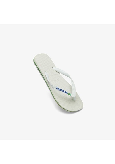 Havaianas Brasil Logo Unisex Beyaz Terlik 4110850