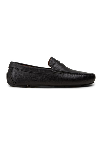 Deery Erkek Hakiki Deri Siyah Penny Loafer - E0920msyhc01