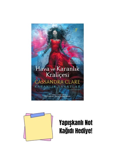 Hava Ve Karanlık Kraliçesi Ciltli + Yapışkanlı Not Kağıdı