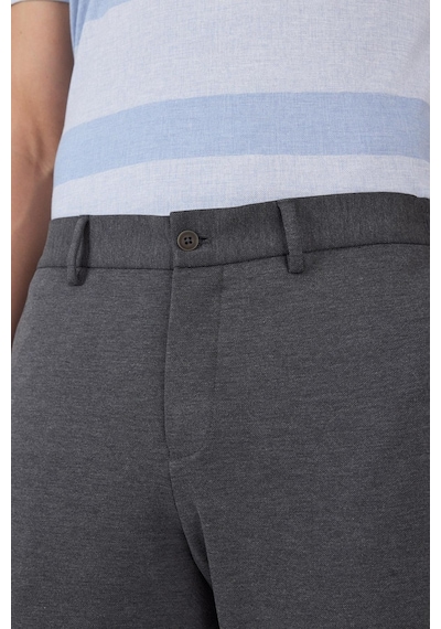 İmza Gri Esnek Yandan Cepli Casual Slim Fit Jogger Pantolon 1003250156 Gri