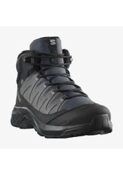 Salomon X-adventure Coldrush Wp Asphalt/black/alloy Erkek Outdoor Ayakkabı L47856000 Siyah