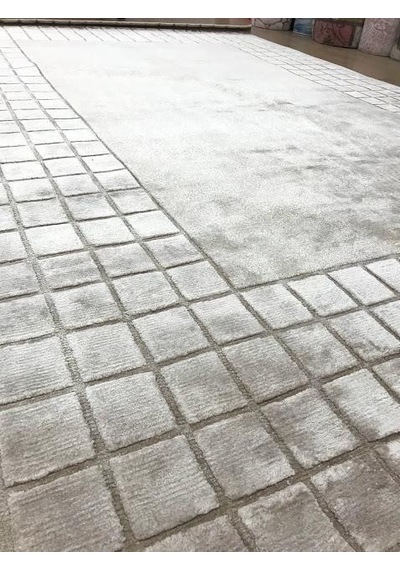 Eko Halı Siena Box Beige İthal El Halısı Bej