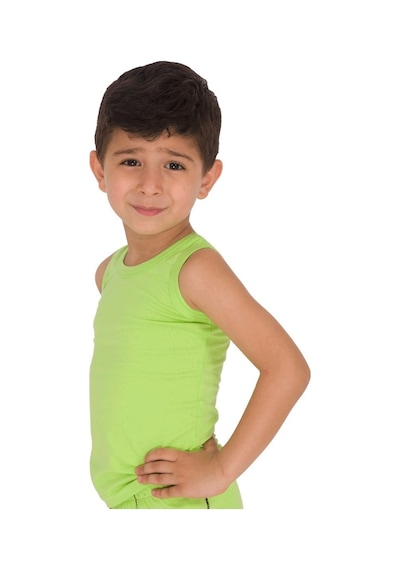 The Don Süprem Erkek Çocuk Atlet Fıstık Yeşili