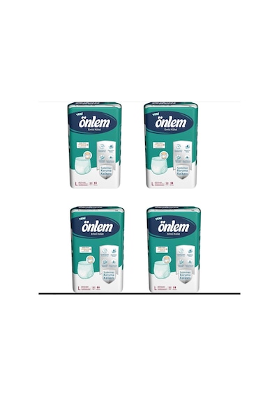 Önlem Yetişkin Emici Külot Bezi Büyük Boy Large 30 Adet X 4 Adet L