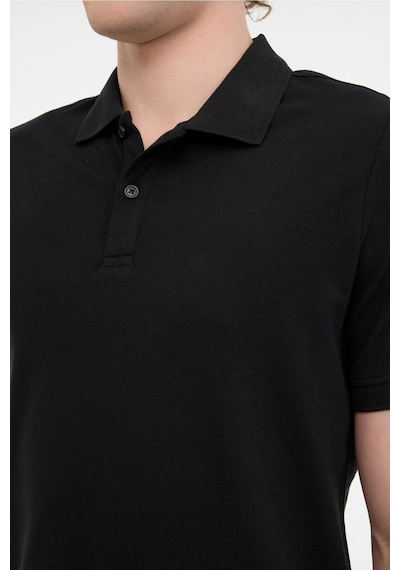 Lumberjack Mb Pam 12sn328 5fx Polo Yaka Erkek Kısa Kol T-shirt 101938974 Siyah