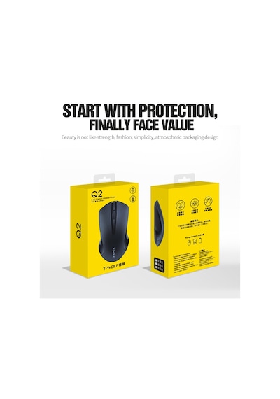 T-Wolf Q2 2.4 GHz Wireless Kablosuz Mouse