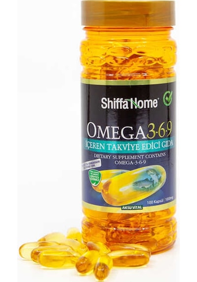 Aksuvital Shiffa Home Omega 3-6-9 Soft Jel 100 Softgel