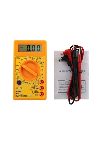 Dijital Ölçü Aleti Dt - 830d Multimetre Avometre