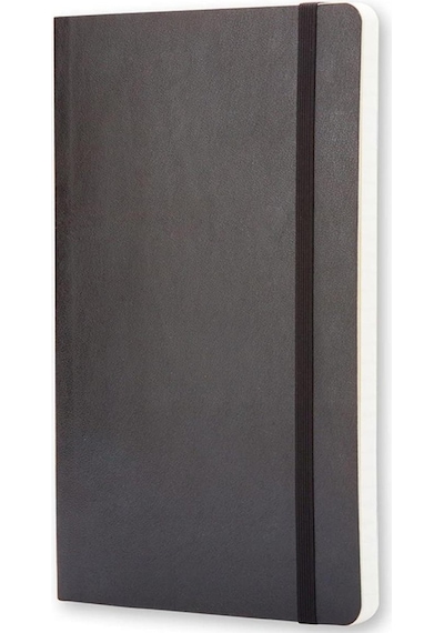 Moleskine Çizgili Siyah Defter Cep Boy Soft Kapak