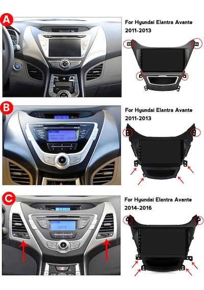 Hyundaı Elentra 2012-2014uyumlu Multimedya Navigasyon Usb Kamera Carplayer