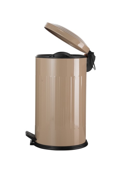 Mudo Home 16lt Pedallı Vıntage Çöp Kovası Bej
