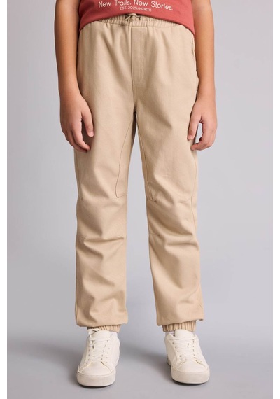 Defacto Jogger Fıt Bej Erkek Çocuk Pantolon B6713a8/bg732 Bej