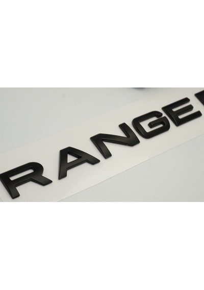 Range Rover Kaput Ve Bagaj Siyah Metal Yazı Ürün