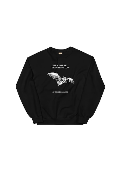 Startmore My Chemical Romance Sweatshirt Beyaz Siyah
