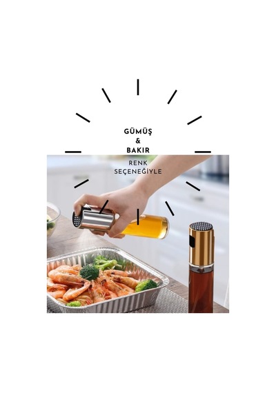 100 Ml Çok Amaçlı Spreyli Cam Şişe Sarı Diğer