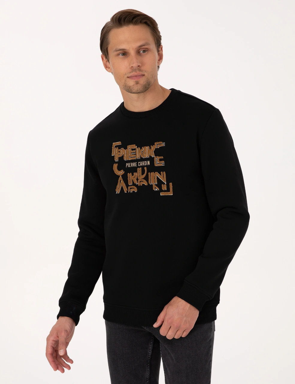 Pierre Cardin Erkek Siyah Sweatshirt 50313914-vr046 Siyah