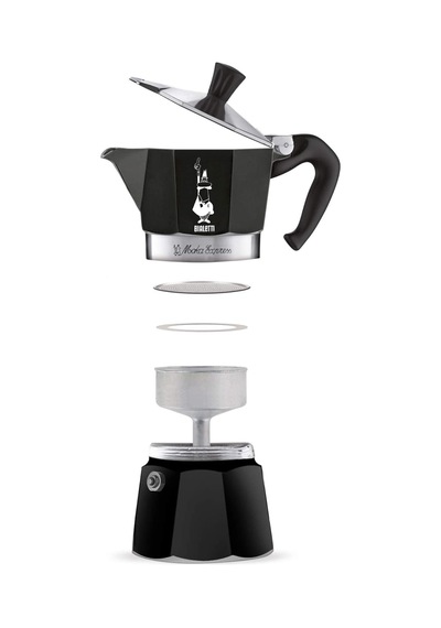 Bialetti T099-0004951 Moka Eexpress 1 Tz Nera T099-0004951 Bialetti