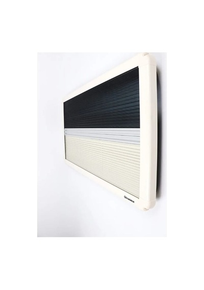 Berhimi Amortisörlü Karavan Penceresi & Karavan Camı 55x145 Cm Beyaz Perde-sineklik Dahil Diğer