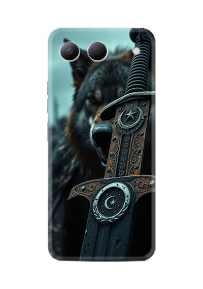 Tecno Spark 40 5g Km8n Uyumlu Kılıf Desen Baskılı Silikon Pandalar Stk:.1027.tecno Renk95 Renk95