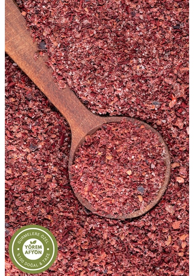 Meşhur Mardin Midyat Yöresinden Doğal Şifa Kaynağı Yerli Hasat Öğütülmüş Sumak Rhus 90gr.