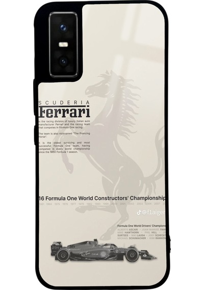 İnfinix Gt 30 Pro Ferrari Tasarımlı Glossy Telefon Kılıfı Çok Renkli
