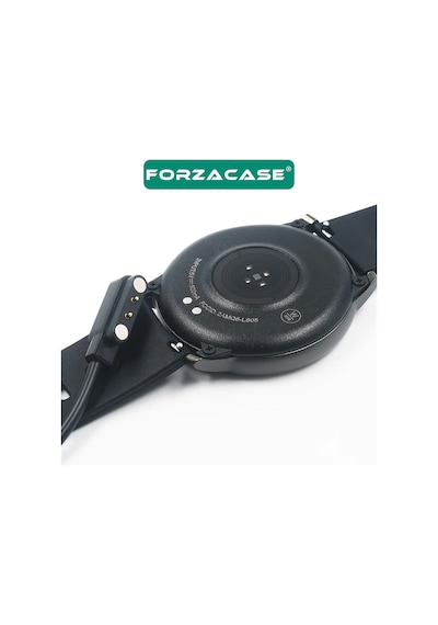 Forzacase Haylou Solar Ls05 / Ls05s Uyumlu Usb Manyetik Şarj Kablosu 1 Metre - Fc017 Siyah