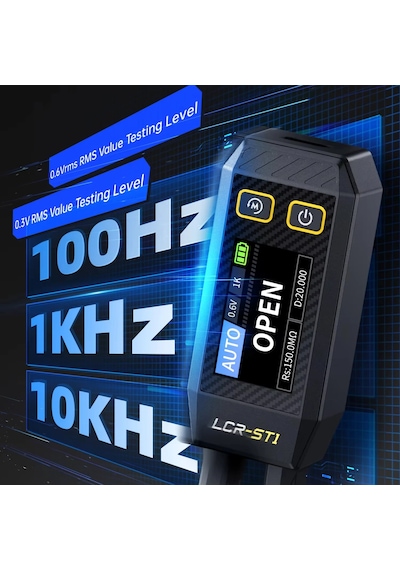 Fnırsı Lcr-st1 Akıllı Cımbız Lcr Smd Esr Mini Test Cihazı Direnç Kapasite Lcr-st1-bag