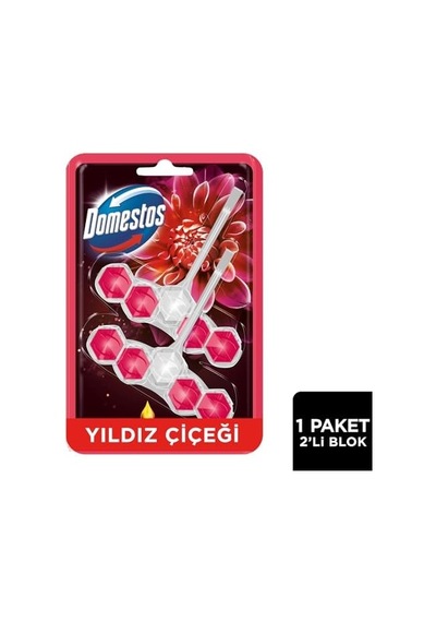 Domestos Wc Block Aroma Yıldız Çiçeği 2 X 50g