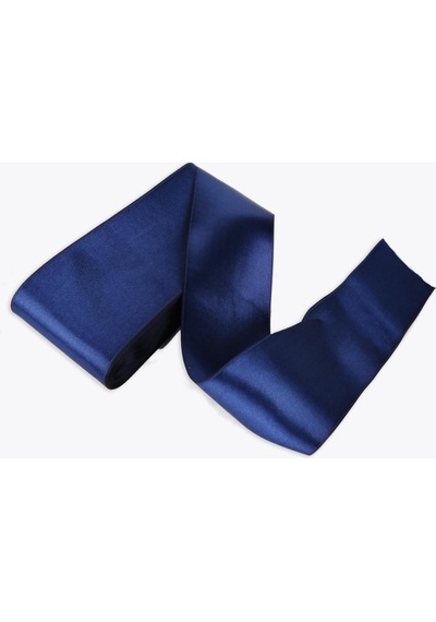 Nazarone Saten Kurdele 6cm-10mt-lacivert 1111