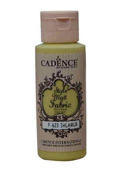 Cadence Style Matt Fabric Kumaş Boyası F-623 Ihlamur