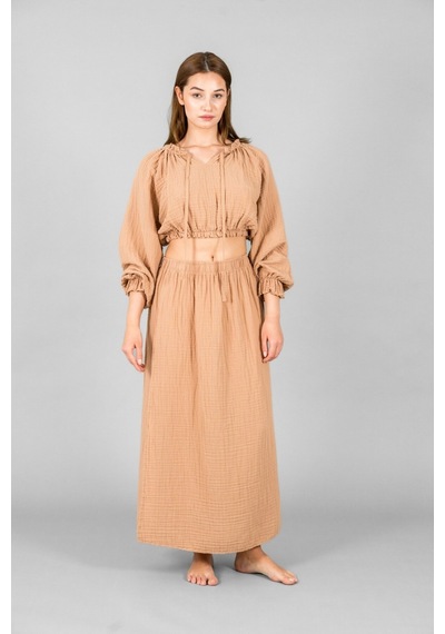 Reglan Kol Crop Camel