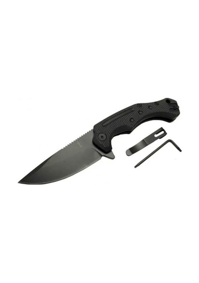 Zero Error 7-12 Black Çakı 22 Cm Manuel, Kemerlikli