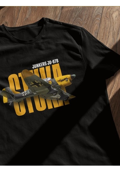 Startmore Stuka Siyah T-shirt Siyah