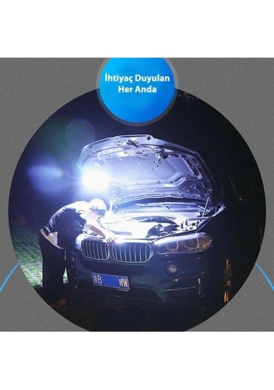 Güneş Enerjili Modlu Şarjlı Askılı Led Bahçe Lamba Bahçe Aydınlat N11.11380
