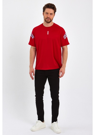 Genius Store Erkek Spor Tişört Baskılı Fitness, Antrenman Fit Kı