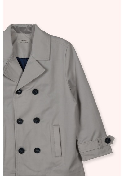 Panço Erkek Çocuk Gri Trençkot 2511bk90001