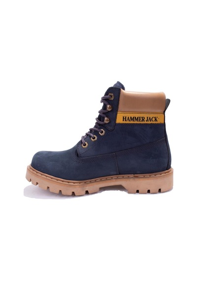 Hammer Jack 10216600 Lacivert Ortopedik Günlük Unisex Deri Bot 001