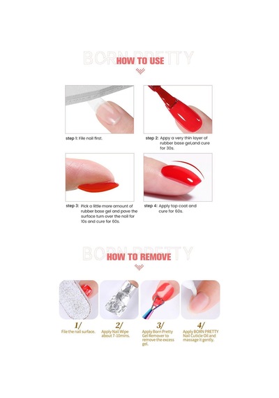Born Pretty Rubber Base Jel 06 56595-06