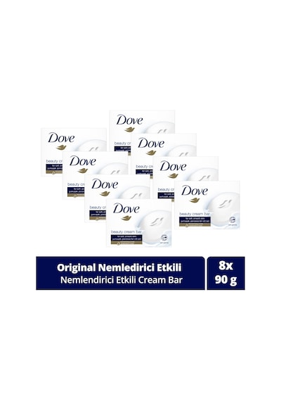 Dove Beauty Cream Bar Original Nemledirici Etkili Sabun 8 x 90 G