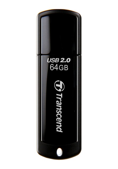 Transcend TS64GJF350 64GB Pen Drive USB2.0 Siyah USB Bellek