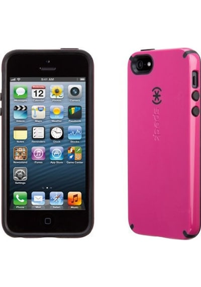 Speck Candyshell Apple Uyumlu iPhone Se/5s/5 İle Sert Kılıf Pembe -siyah Spk-a1815 Siyah
