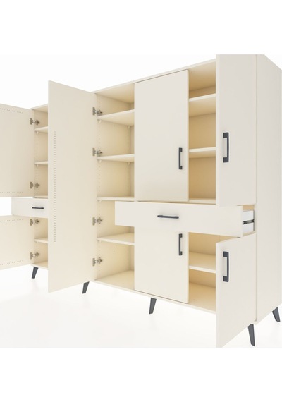 Hyperion Dolap 12 Raflı 2 Çekmeceli 8 Kapaklı 220x44x163 Aytaşı-a Aytaşı-aytaşı Hyperion Dolap 12 Raflı 2 Çekmeceli 8 Kapaklı 220x44x163 Aytaşı-a Aytaşı-aytaşı