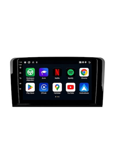 Mercedes Ml 2005-2011 Android Multimedya Carplay Android Auto Navigasyon 8gb Ram 128gb Pro 9"